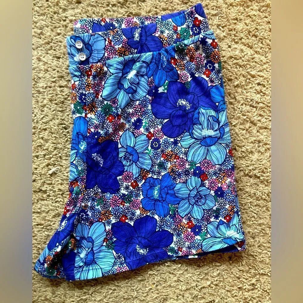 Cuddle Duds NWOT pj shorts w/ pockets pretty floral💐